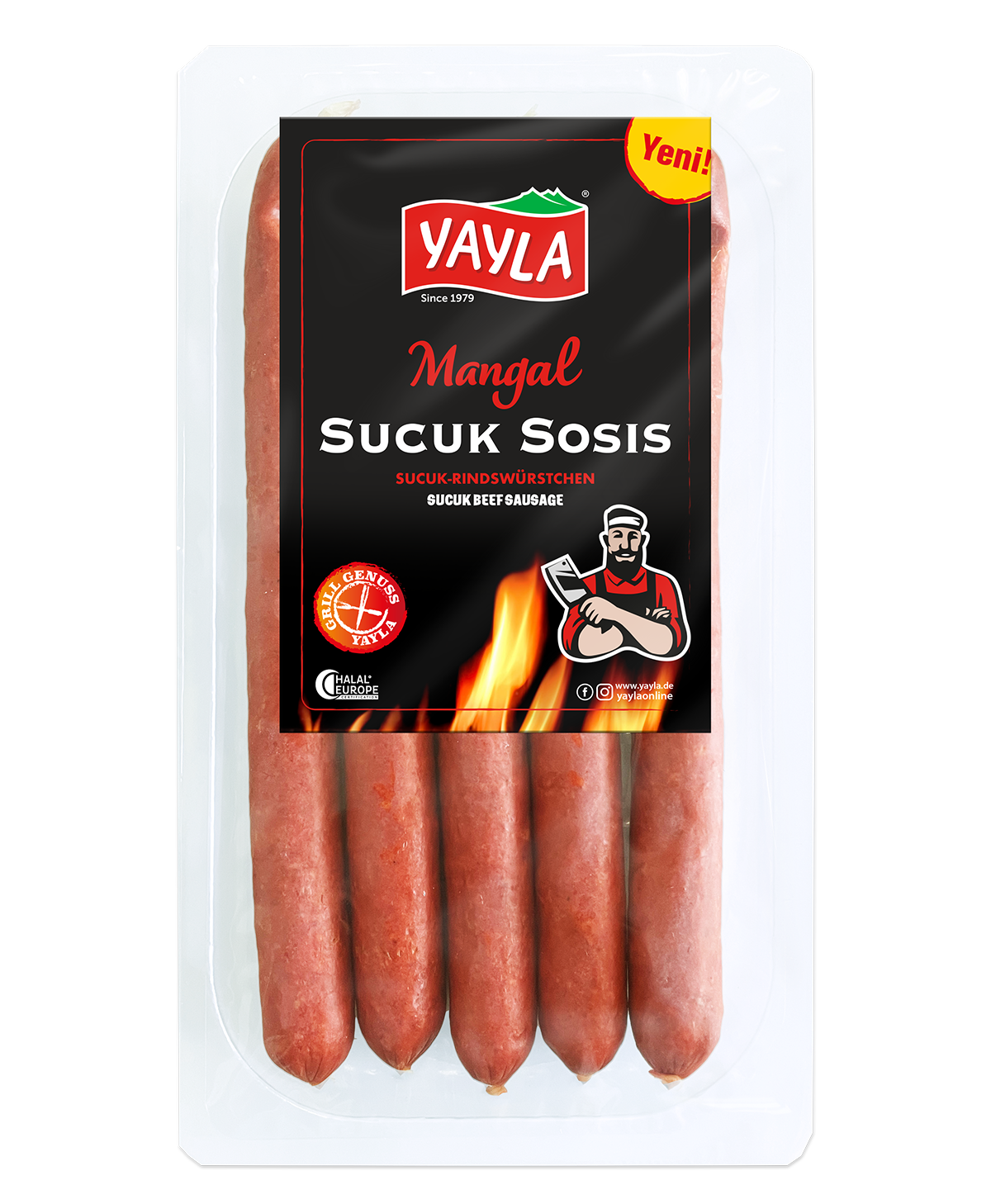 Sucuk-BBQ Beef Sausage with Poultry Meat